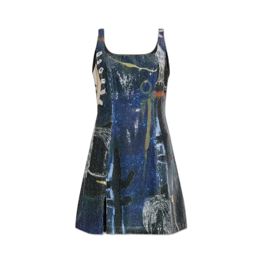 Munthe Leach Printed Mini Dress