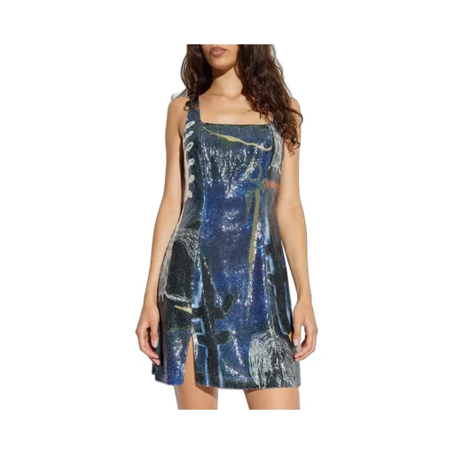 Munthe Leach Printed Mini Dress