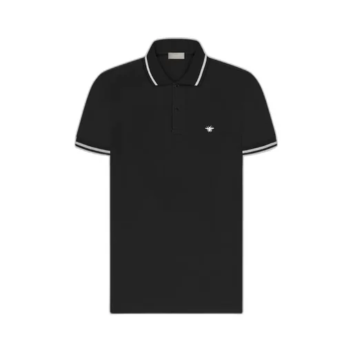 Polo Shirt With Bee Embroidery