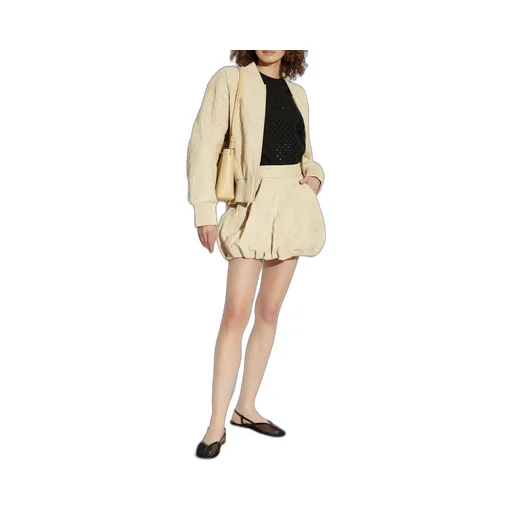 Munthe Textured Balloon Hem Skirt
