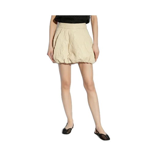 Munthe Textured Balloon Hem Skirt