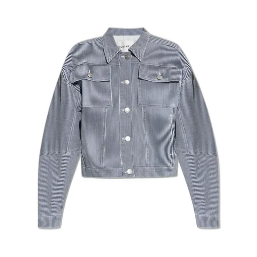 Munthe Striped Button-Up Jacket