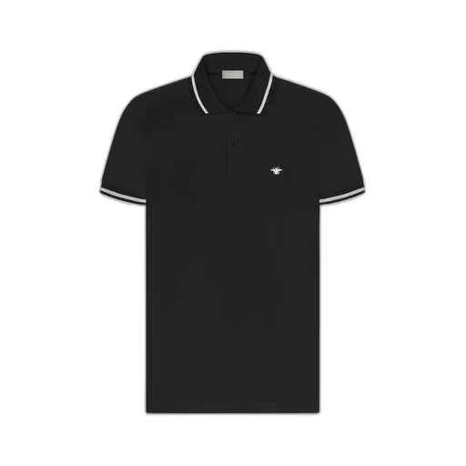 Polo Shirt With Bee Embroidery