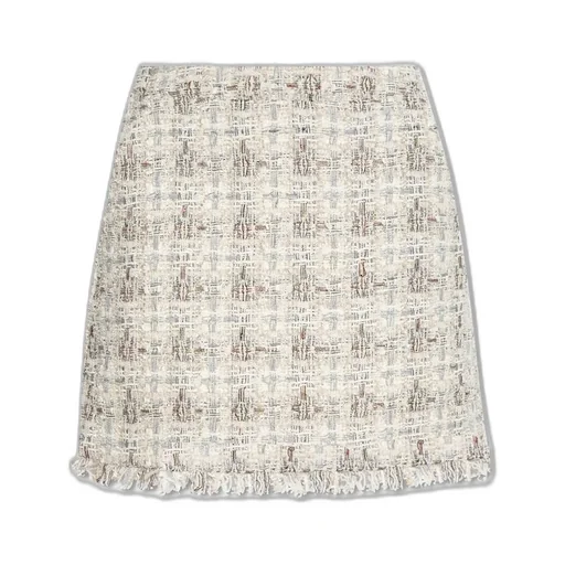 Munthe Textured Fringe Hem Skirt