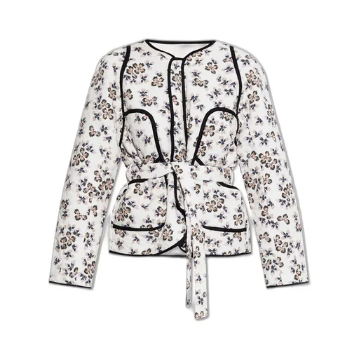 Munthe Floral Quilted Belted Jacket