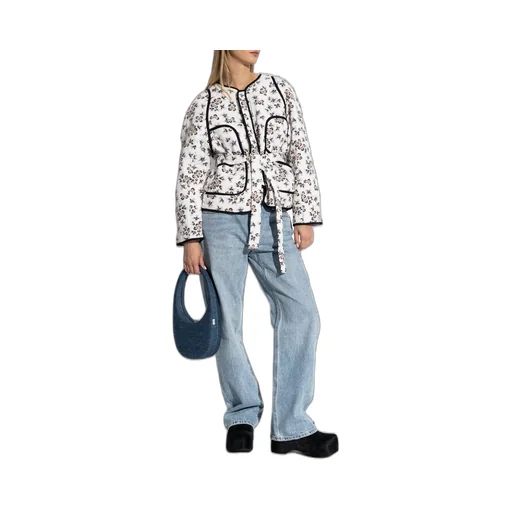Munthe Floral Quilted Belted Jacket
