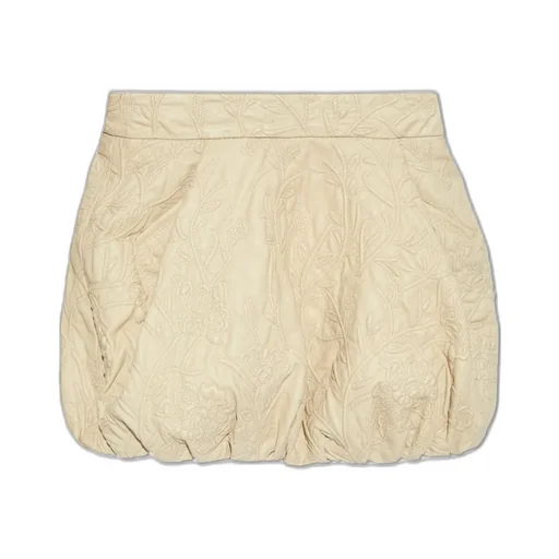 Munthe Textured Balloon Hem Skirt