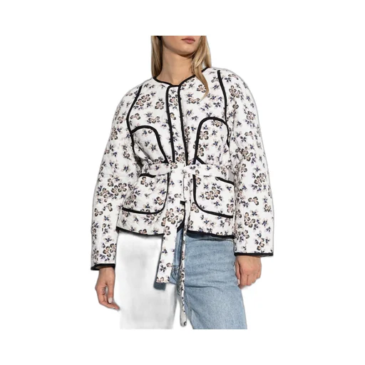 Munthe Floral Quilted Belted Jacket
