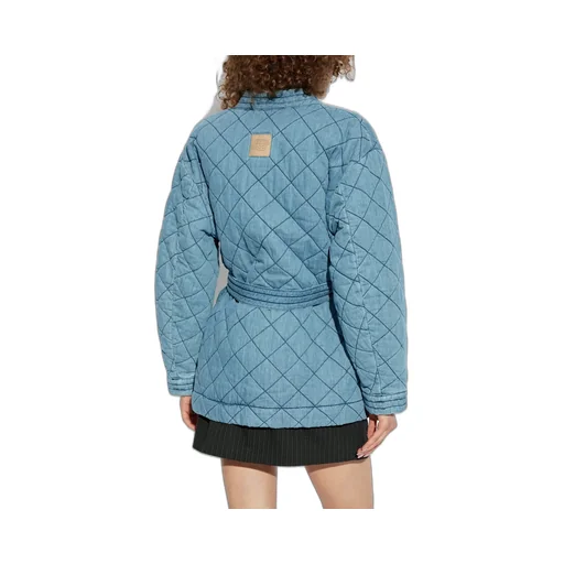 Munthe Quilted Belted Jacket