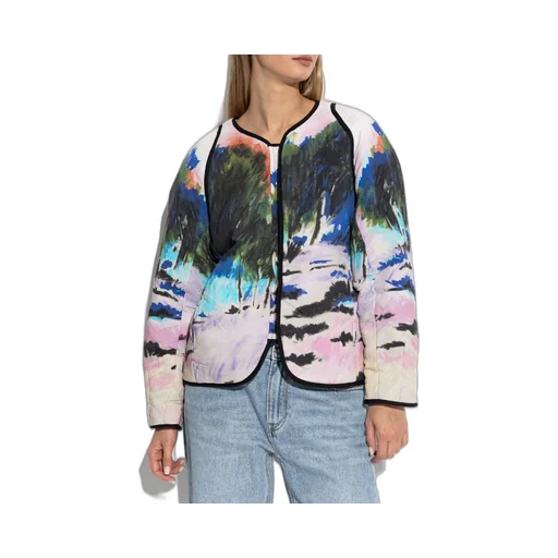 Munthe Floral Quilted Belted Jacket