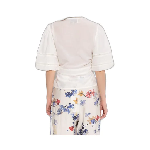 Munthe Elegant Puff Sleeve Top