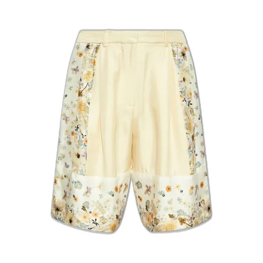 Munthe Floral Patterned Loose Shorts