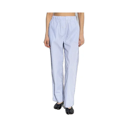 Munthe Relaxed Fit Striped Pants
