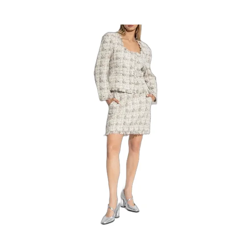 Munthe Textured Frayed Edge Jacket
