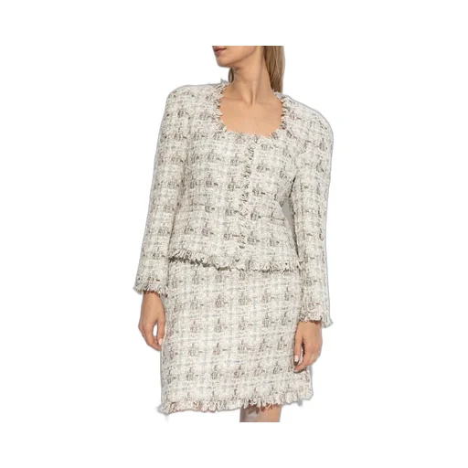 Munthe Textured Frayed Edge Jacket