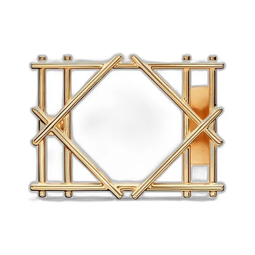 Cannage Belt Buckle