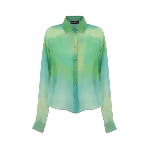 Mvp Wardrobe Long-Sleeved Curved Hem Shirt