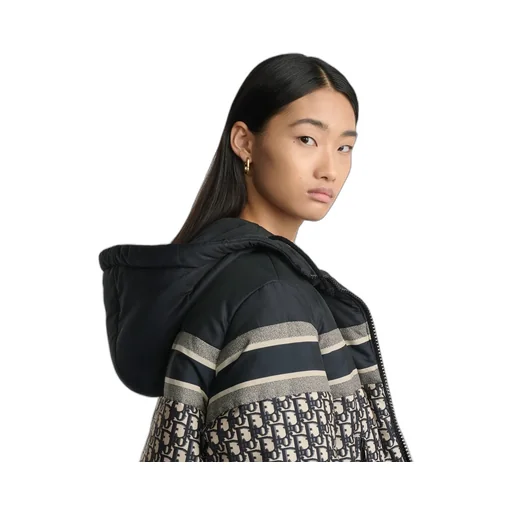 Reversible Cropped Puffer Jacket