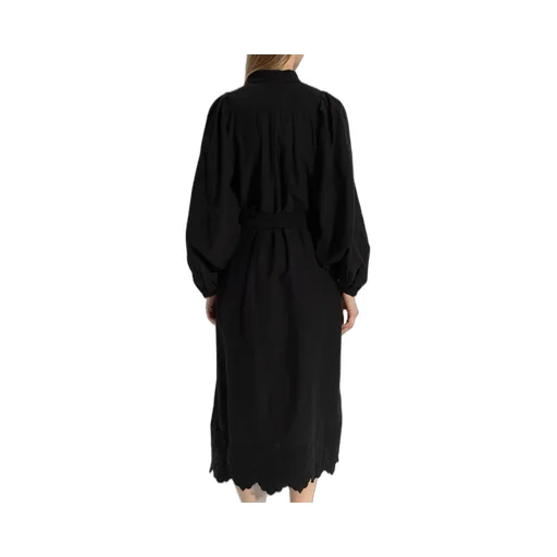 Munthe Elegant Belted Midi Dress