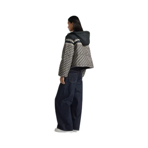 Reversible Cropped Puffer Jacket