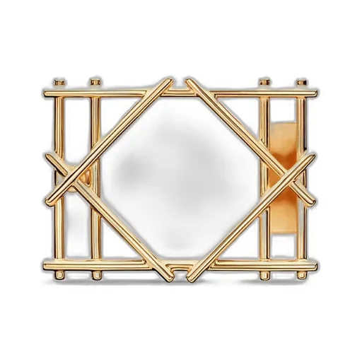 Cannage Belt Buckle