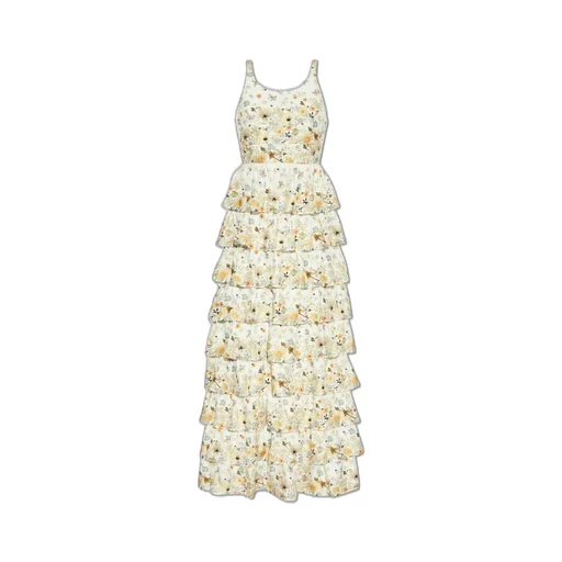 Munthe Floral Tiered Maxi Dress