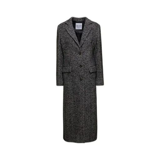 Mvp Wardrobe Single Breasted Long Jacket
