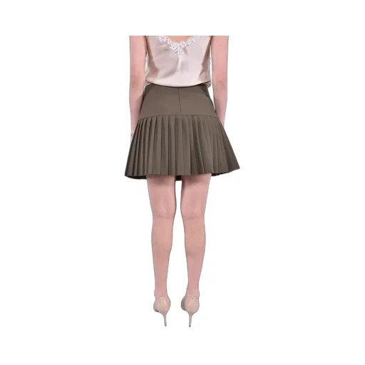 Mvp Wardrobe Pleated Mini Skirt