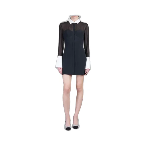 Mvp Wardrobe Contrasted Mini Dress
