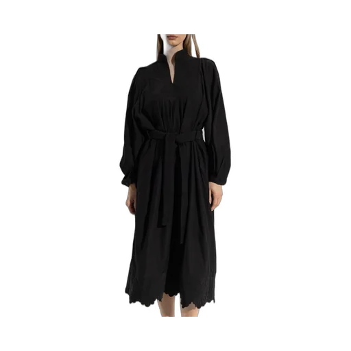 Munthe Elegant Belted Midi Dress