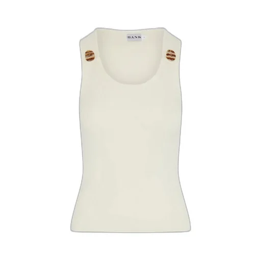 Not Shy Ribbed Knit Sleeveless Tank Top