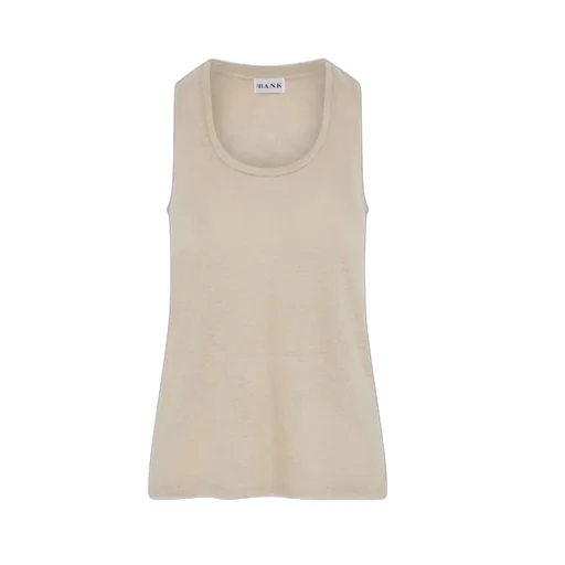 Not Shy Sleeveless Straight Cut Tank Top