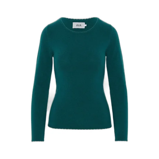 Not Shy Long-Sleeved Crewneck Jumper