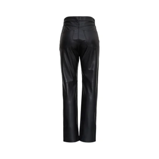 Nanushka Vinni Leather Cropped Pants