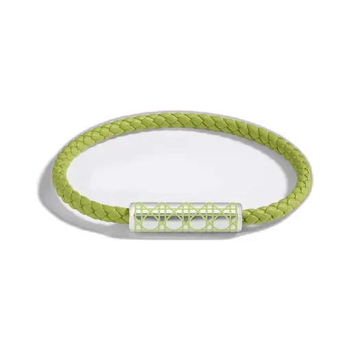 Cannage Woven Leather Bracelet