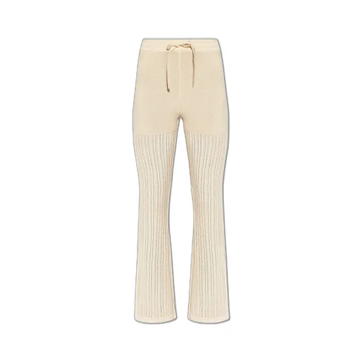 Nanushka Kaela Drawstring Openwork Trousers