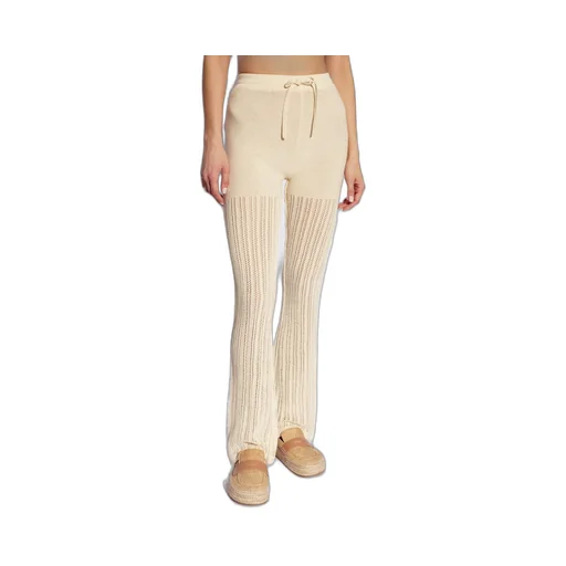 Nanushka Kaela Drawstring Openwork Trousers