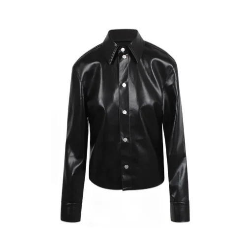 Nanushka Button-Up Long-Sleeved Jacket