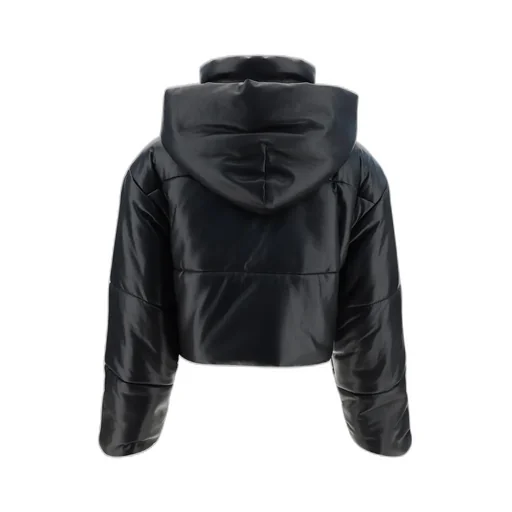 Nanushka Hooded Funnel Neck Puffer Jacket