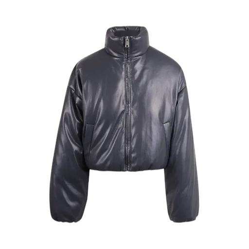 Nanushka Lilima Cropped Puffer Jacket