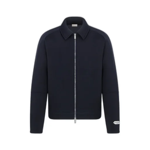 Zipped Blouson Jacket With Christian Dior Paris Tag