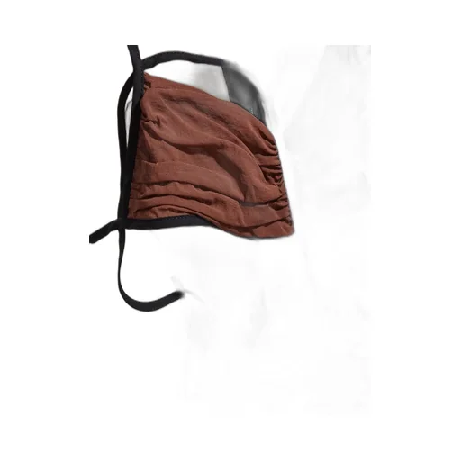 Nensi Dojaka Draped Cut-Out Mini Dress