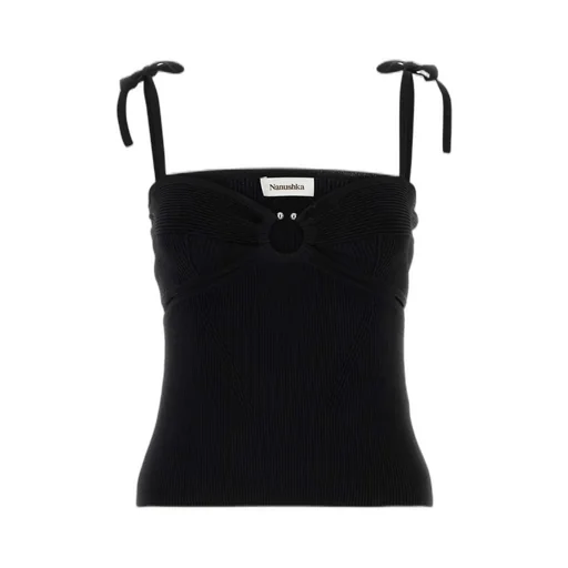 Nanushka Savera Ribbed Top