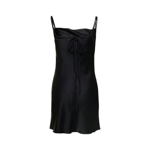 Nanushka Merva Square Neck Satin Mini Dress