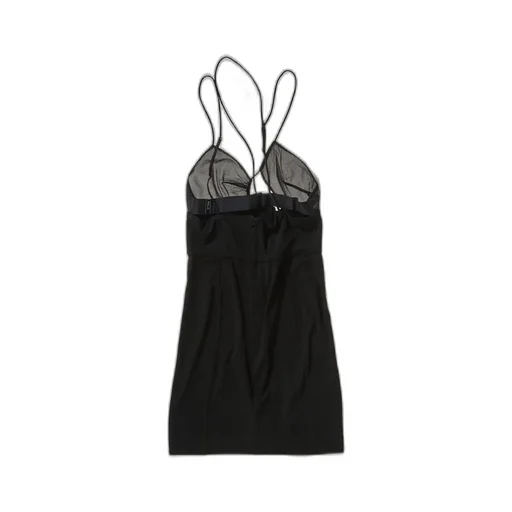 Nensi Dojaka Sheer Bra Mini Dress
