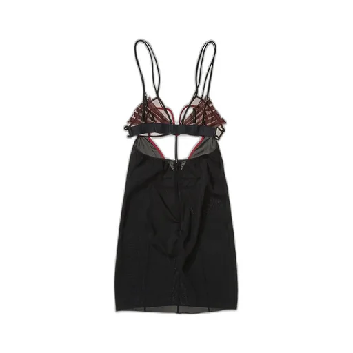 Nensi Dojaka Heart Cut-Out Mini Dress