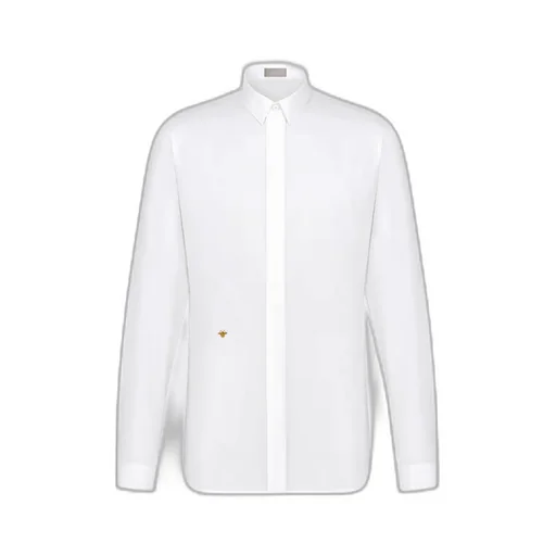 Shirt With Gold Bee Embroidery