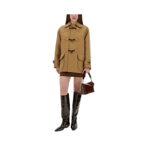 Moschino Jeans Duffle Long-Sleeved Jacket