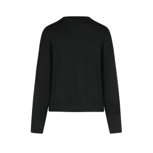 Moschino Jeans Logo Embroidered Knitted Jumper