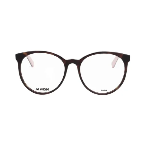 Love Moschino Eyewear Oval Frame Glasses
